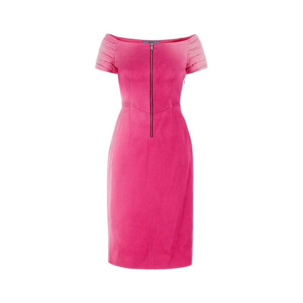 Prada Women Fuchsia Duchesse Dress